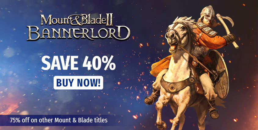 Mount & Blade Sale!