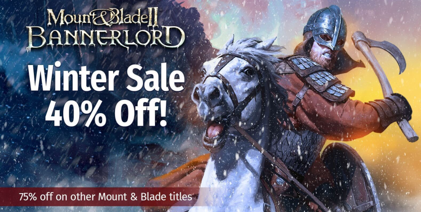 Mount & Blade Winter Sale!