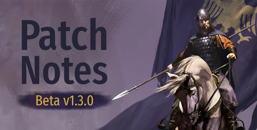Beta Patch Notes v1.3.0